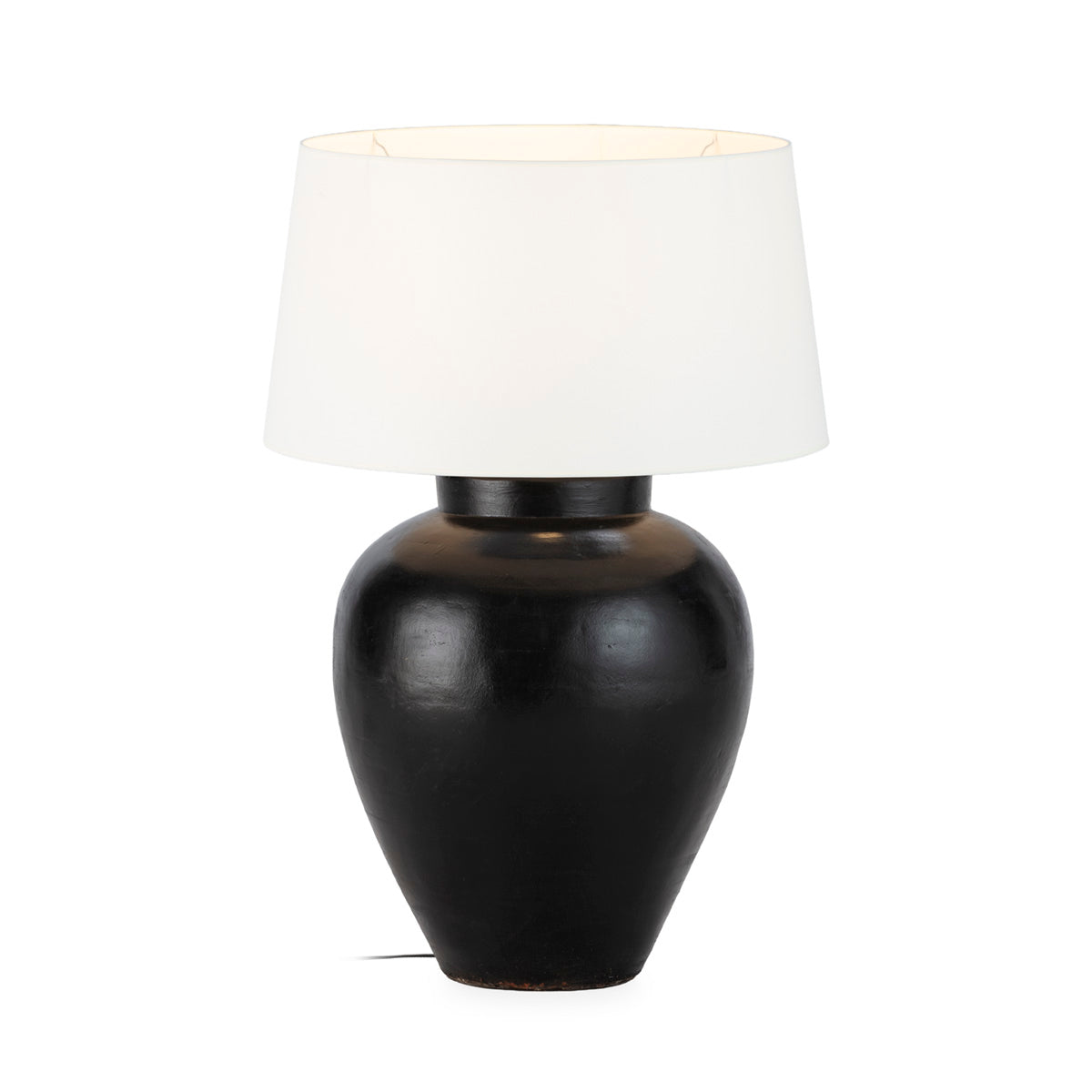 Lámpara de sobremesa de terracota Carrara