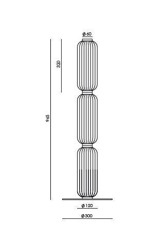 Lámpara de Suelo Elma - P1312