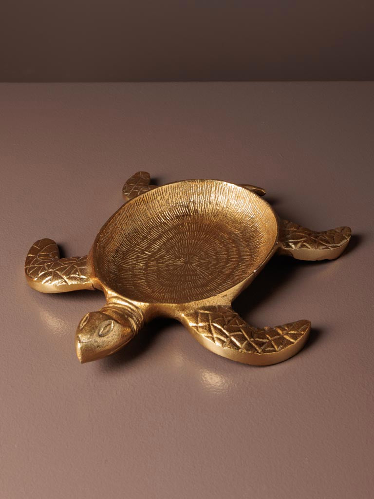 Vaciabolsillos Tortuga Dorado - #pino_y_jacaranda#