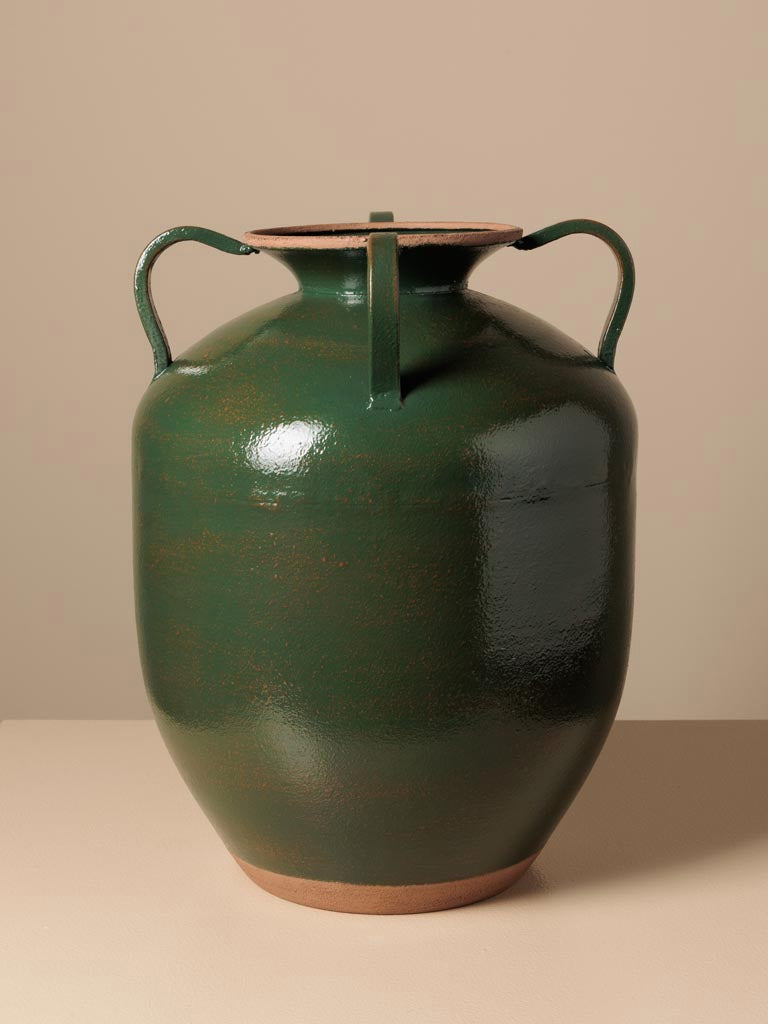 Jarrón con Asas Olive - #pino_y_jacaranda#