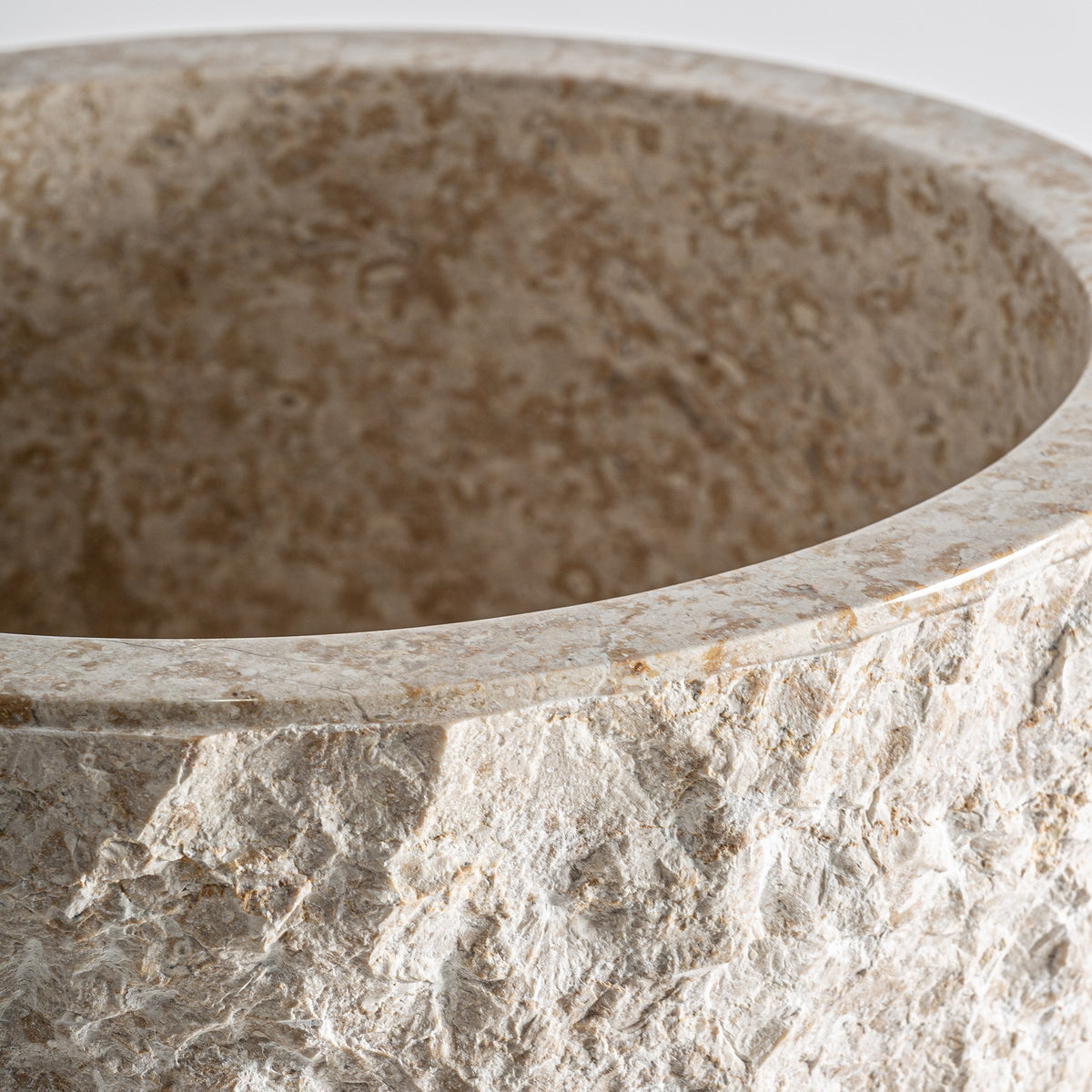 Lavabo de pie de piedra Anfitrite