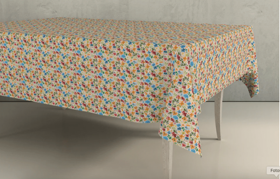 Mantel Antimanchas de Resina 547 - #pino_y_jacaranda#
