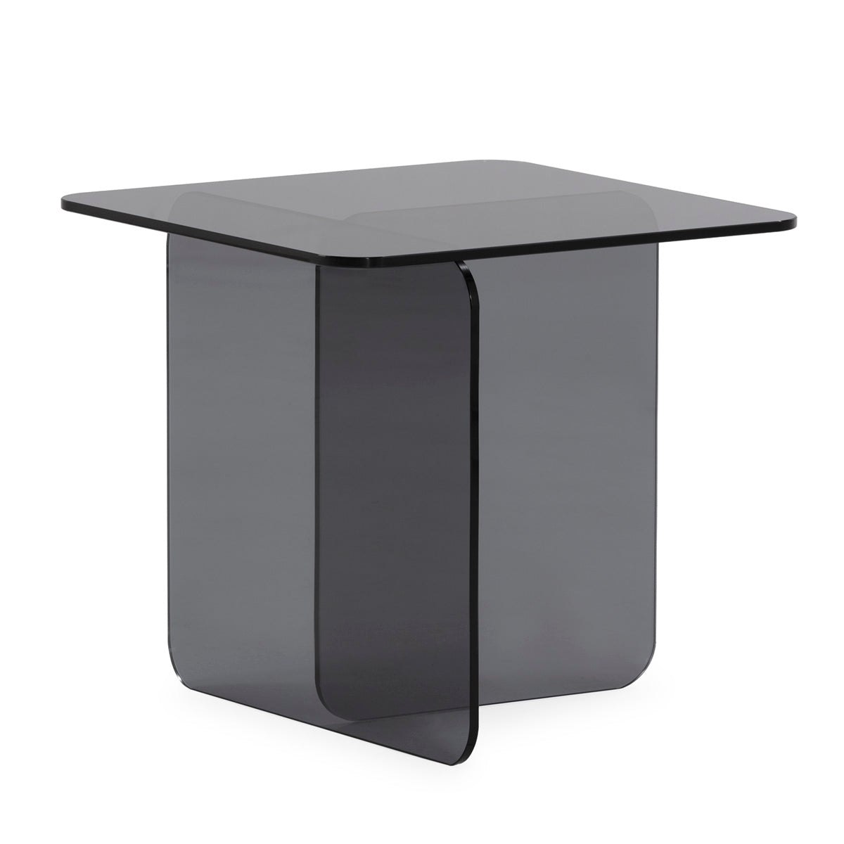 Mesa auxiliar de cristal Pefki