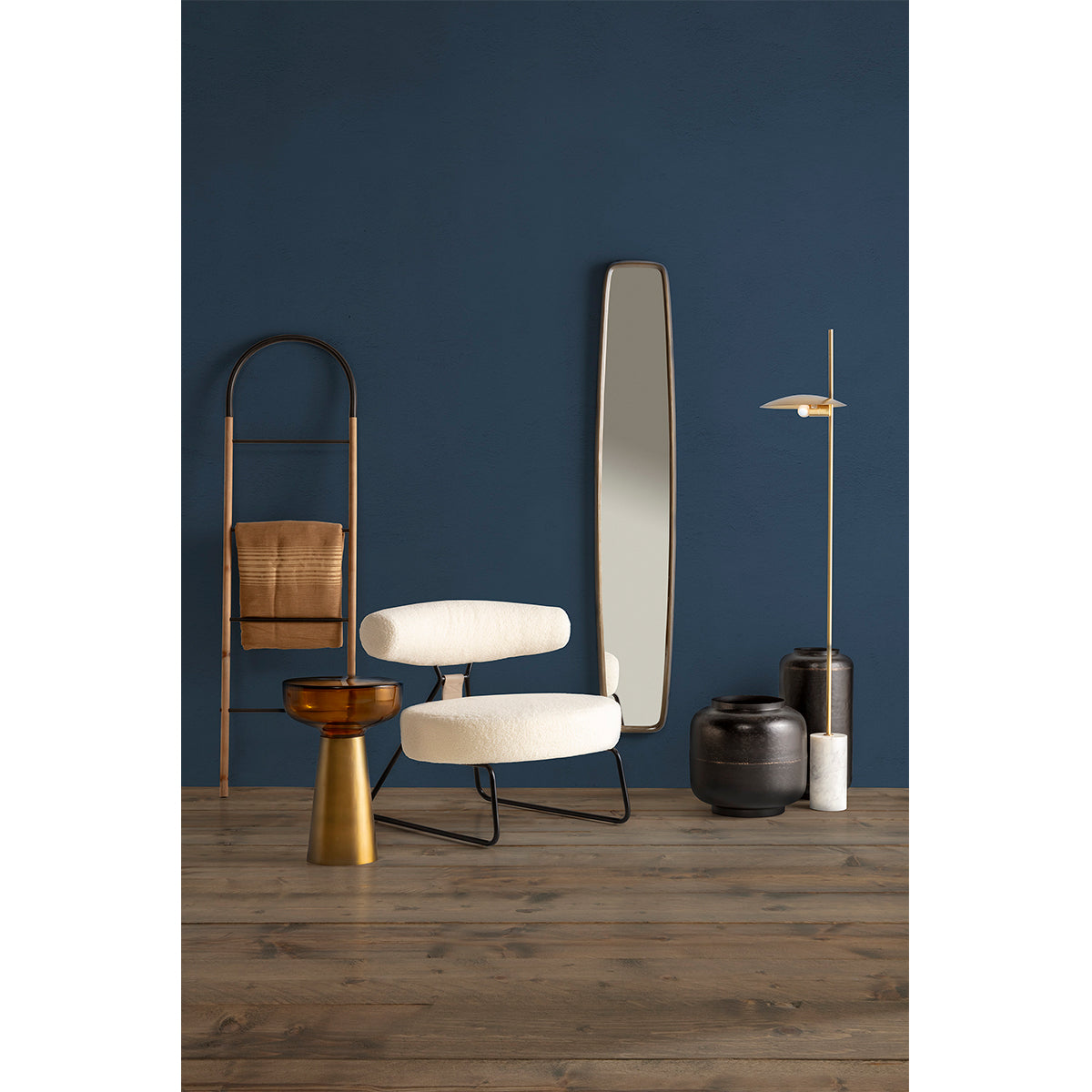 Mesa auxiliar de metal Bressanone