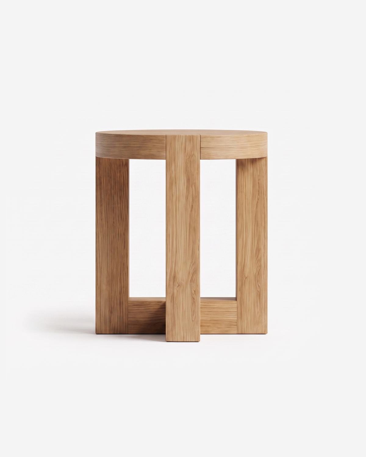 Mesa auxiliar de roble Serai