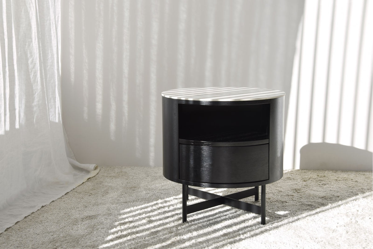 Mesa Auxiliar Salerno - #pino_y_jacaranda#
