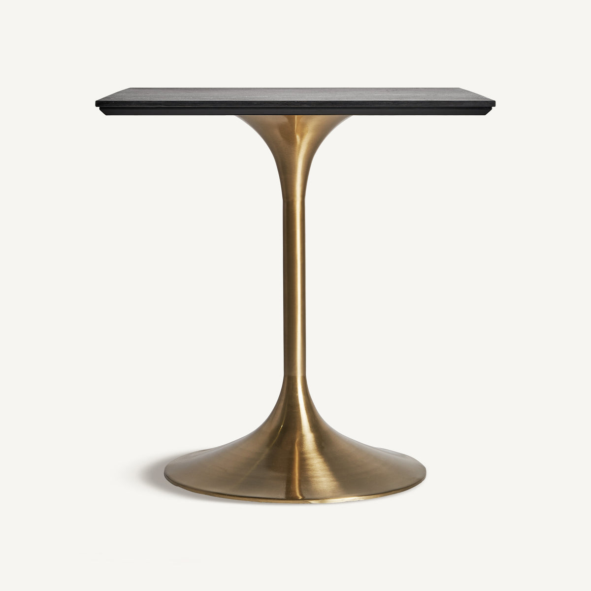Mesa bistró de acero y porcelánico Lanjarón 70 x 70 cm