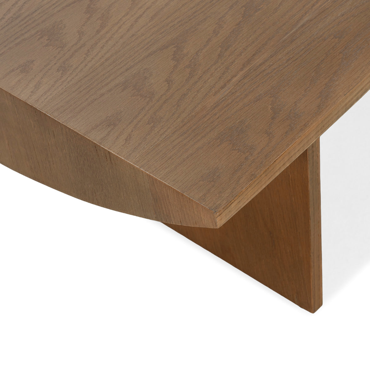 Mesa de centro de madera de fresno Manresa