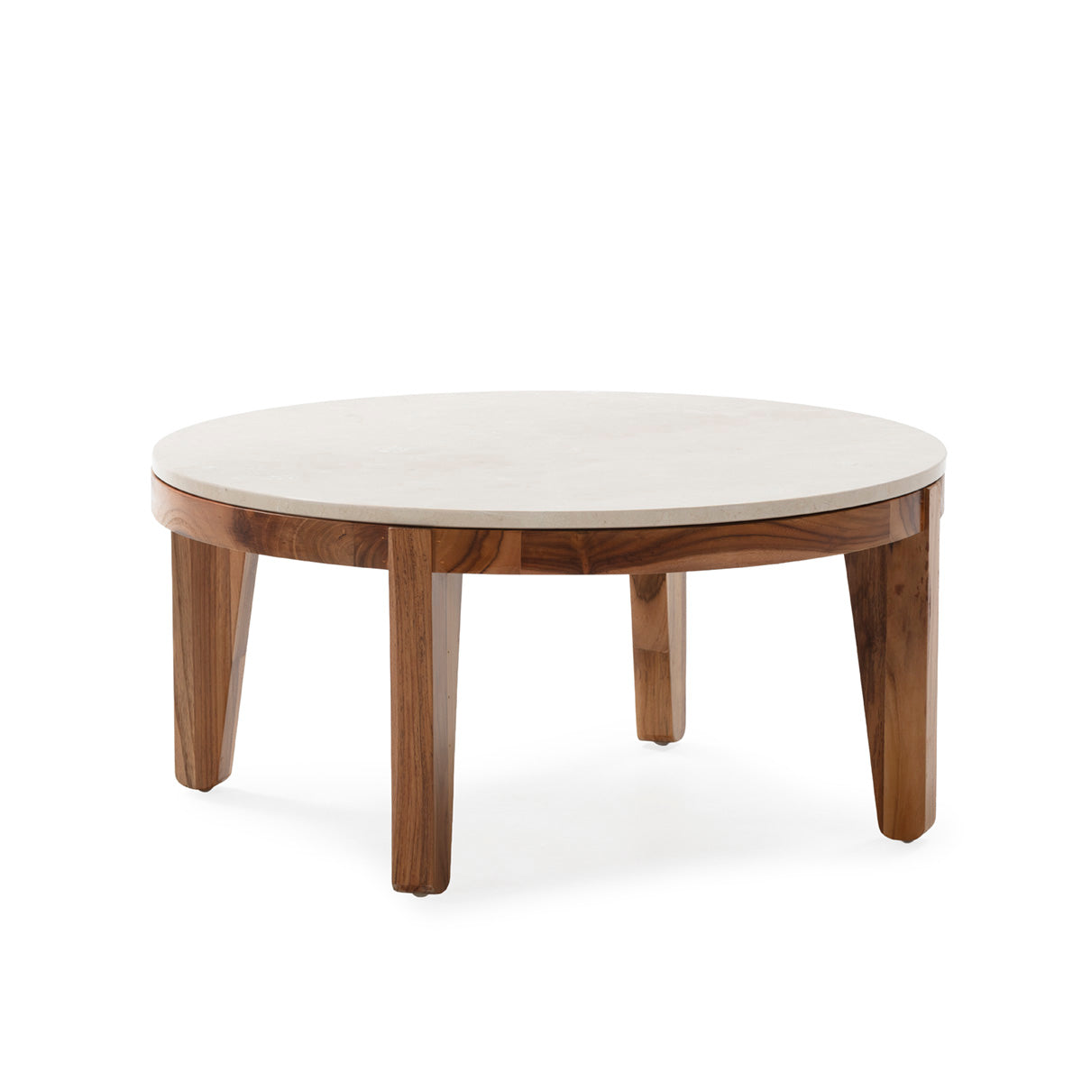 Mesa de centro de madera de teca Vinateros