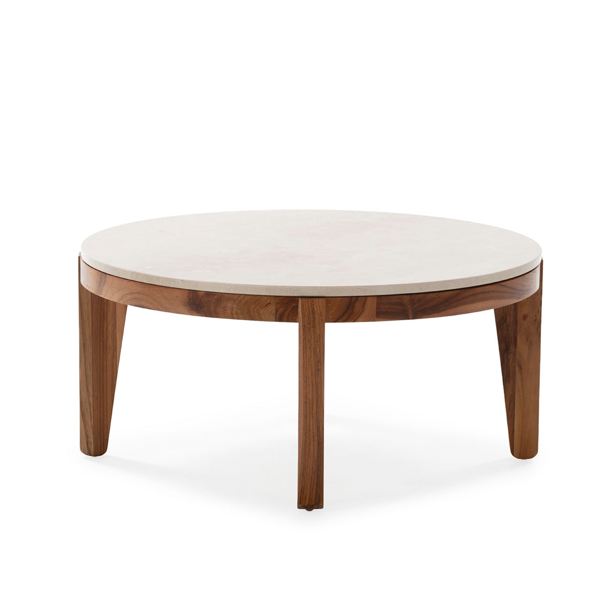 Mesa de centro de madera de teca Vinateros