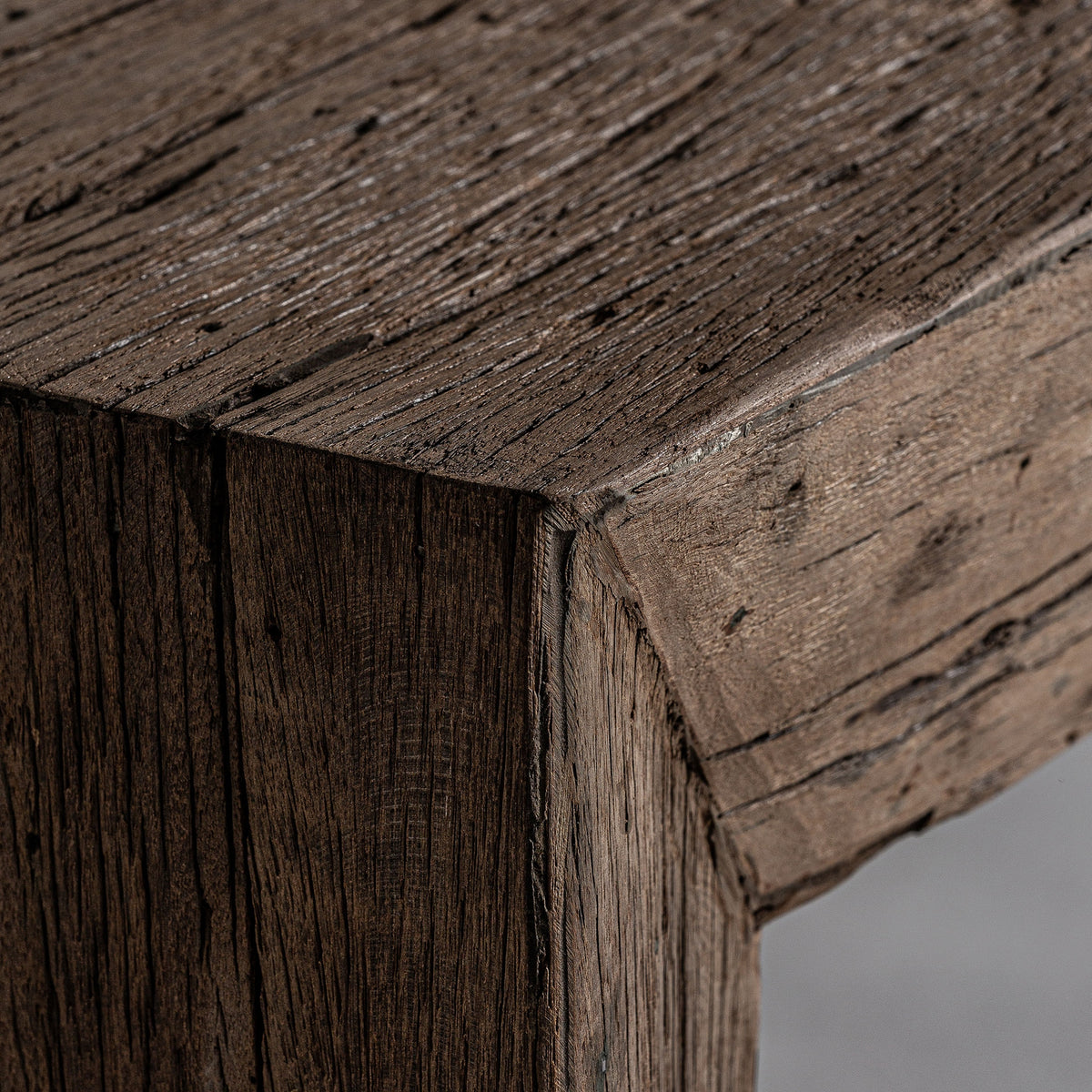 Mesa de centro de madera reciclada Levanzo 180 cm