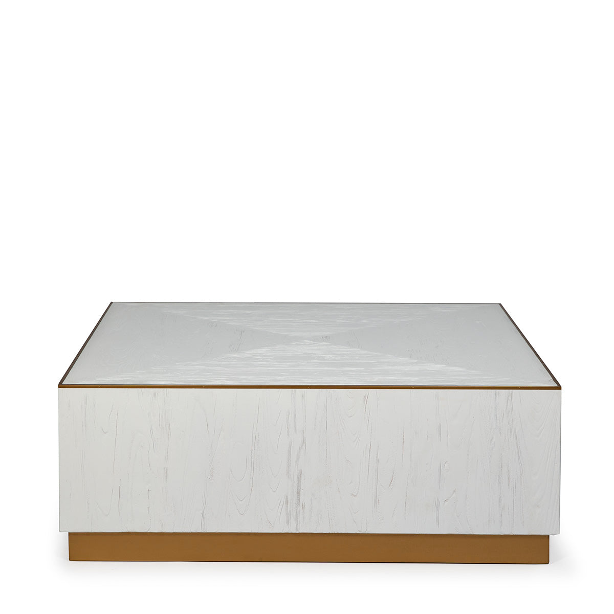 Mesa de centro de madera y metal Nazaré