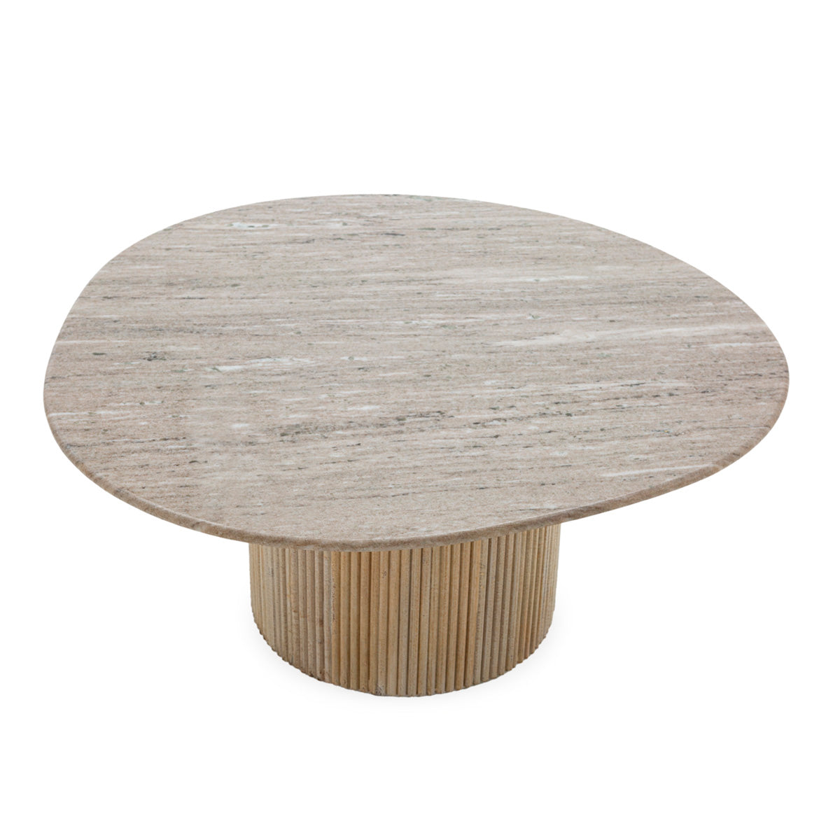 Mesa de centro de mármol y mango Pioltello