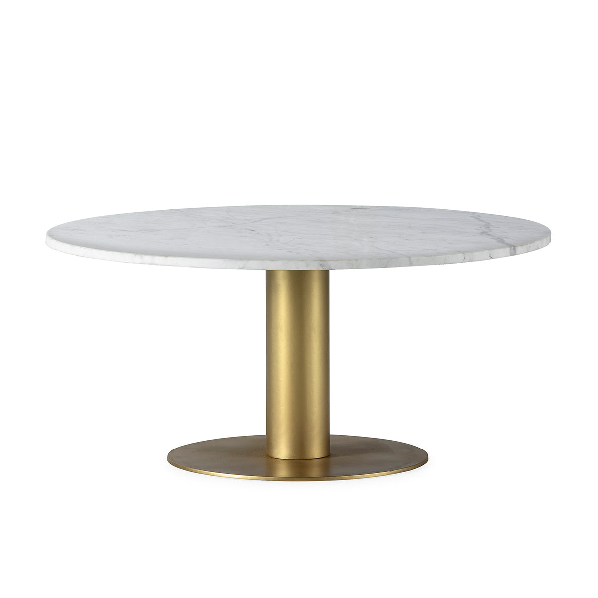 Mesa de centro de metal y mármol Samobor