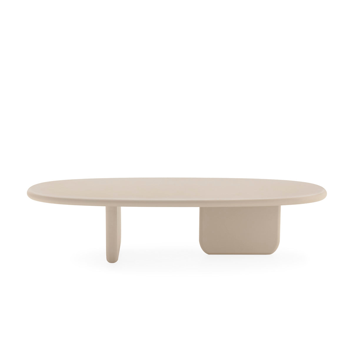 Mesa de centro de piedra y resina Cascina