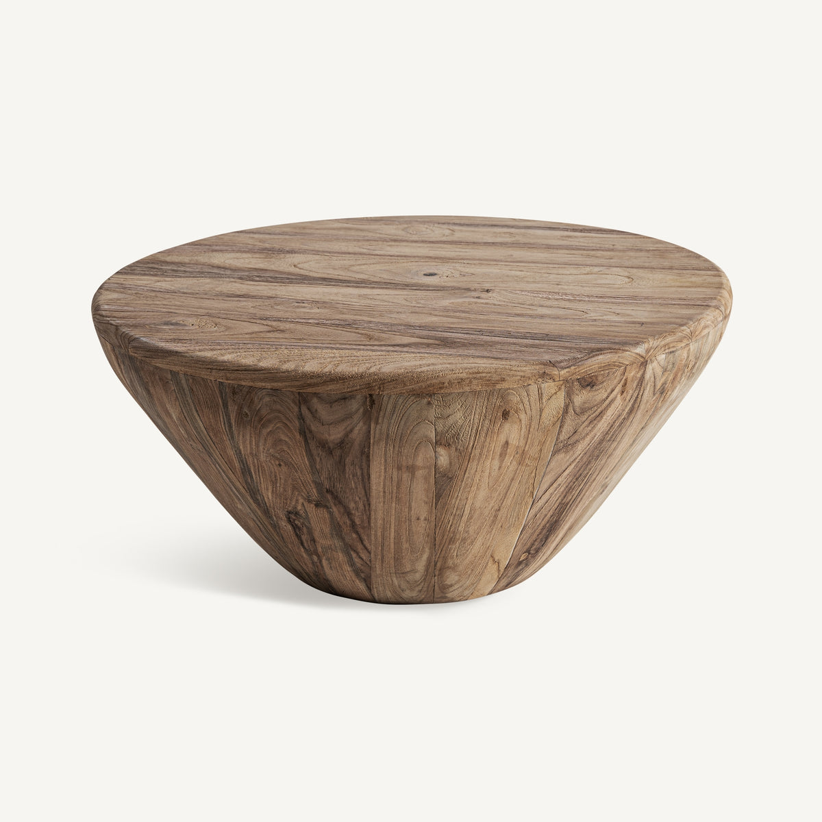 Mesa de centro de teca reciclada Furore 70 x 70 cm