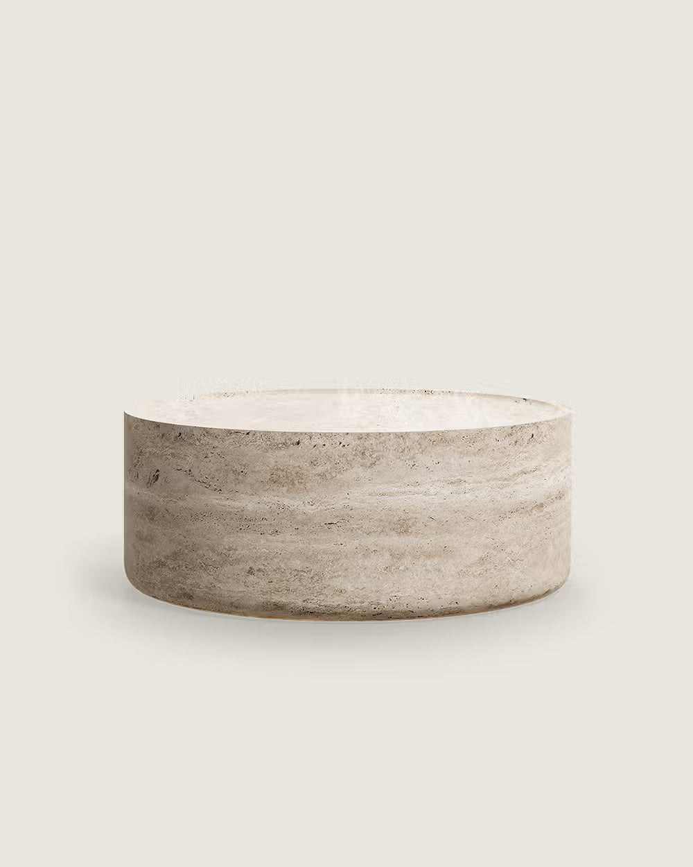 Mesa de Centro Tivoli Travertino Ø90 cm