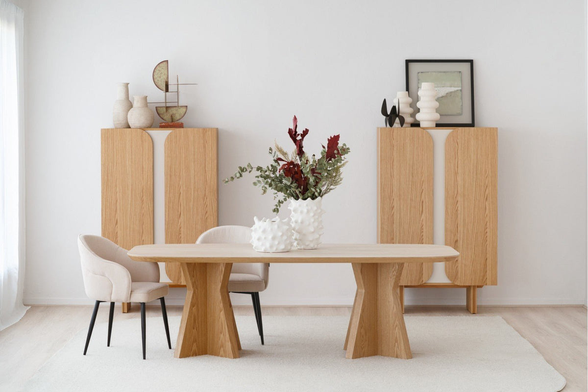 Mesa de Comedor Arístide - #pino_y_jacaranda#