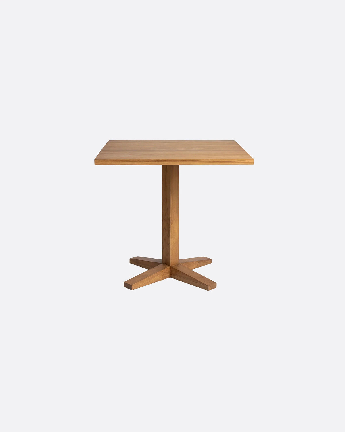 Mesa de comedor cuadrada de teca Bérchules