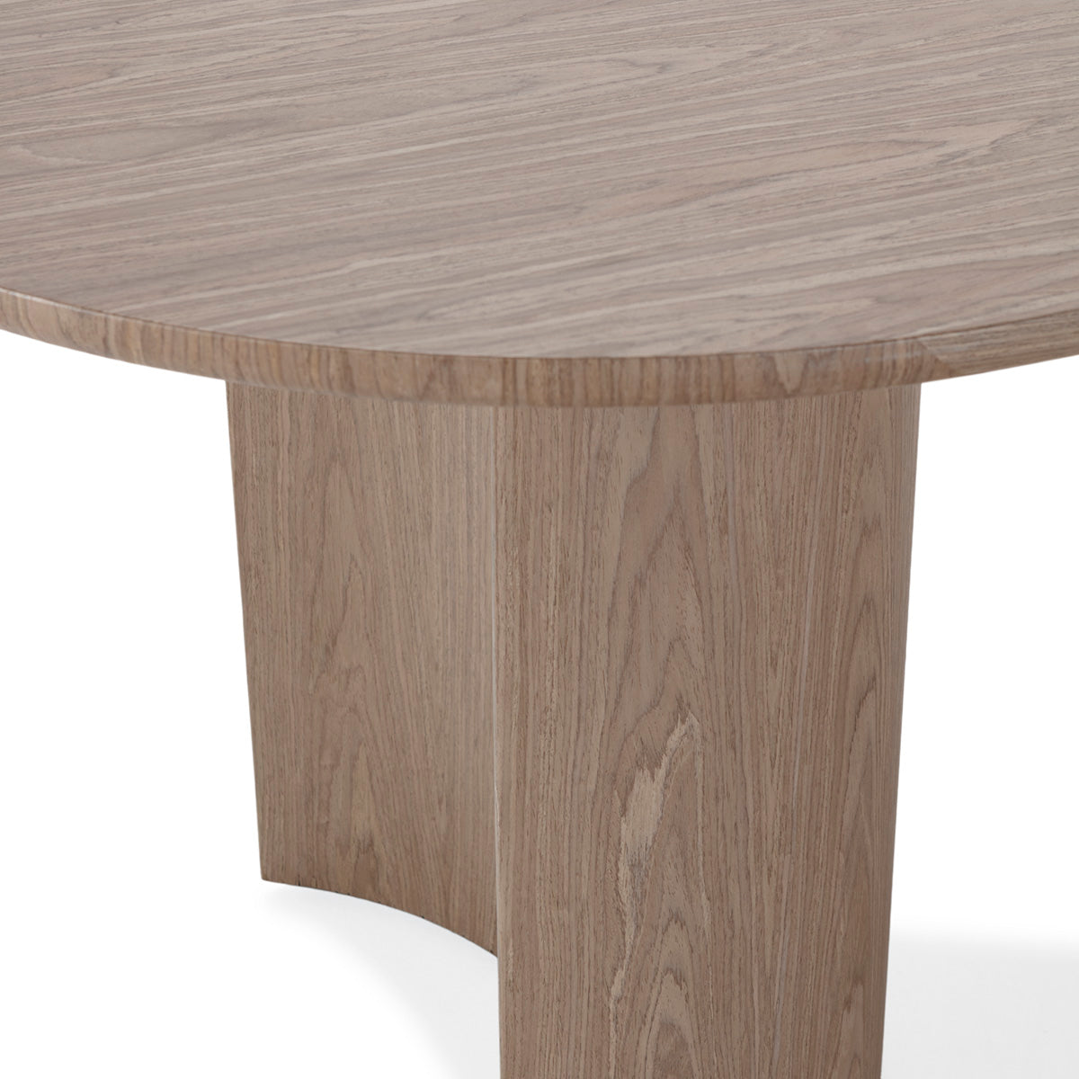 Mesa de comedor de chapa de álamo Valadares