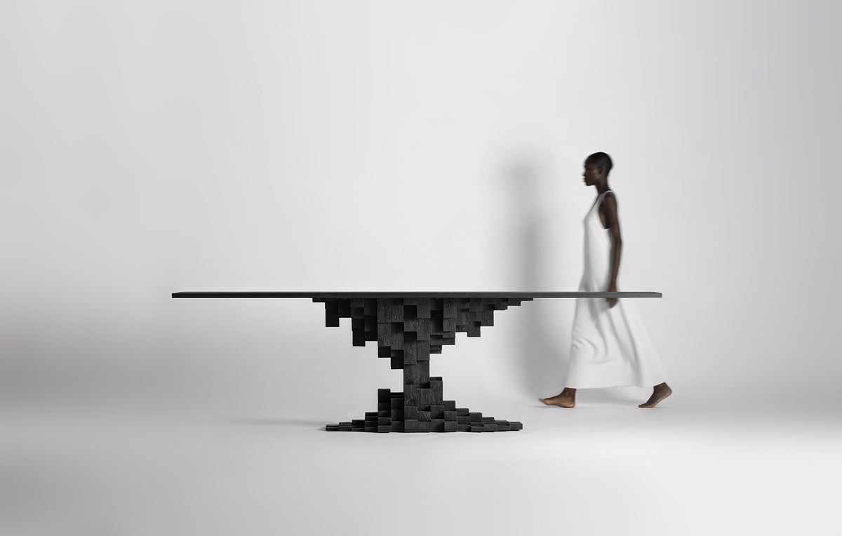 Mesa de comedor de madera de mango Garrucha 250 cm