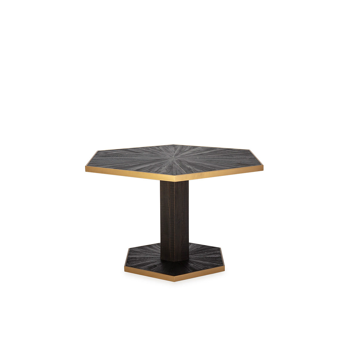 Mesa de comedor de madera de pino reciclado Bétera