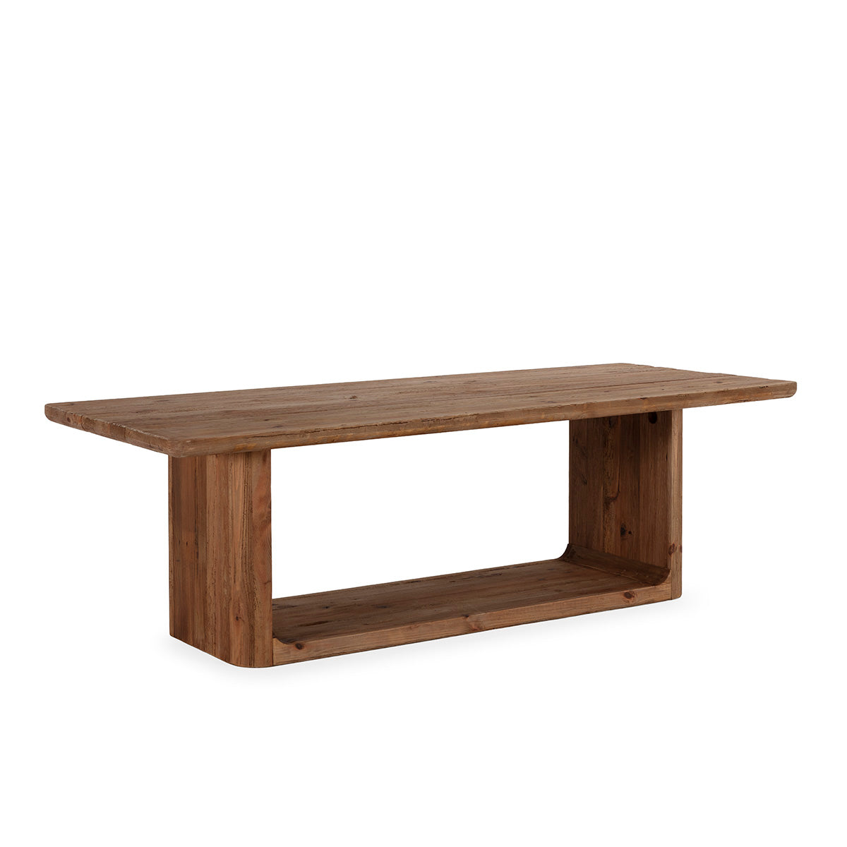 Mesa de comedor de madera de pino recuperado Benicàssim