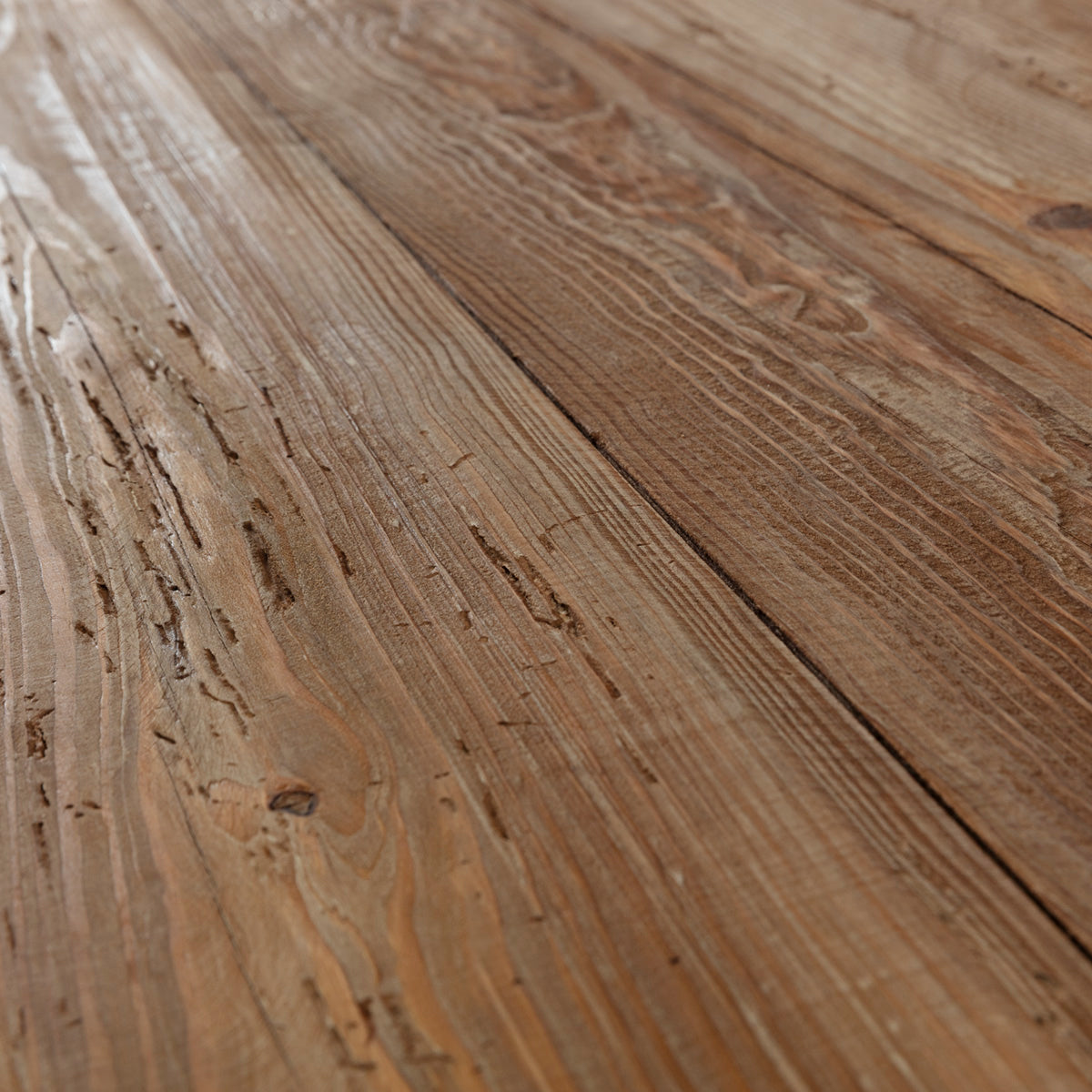 Mesa de comedor de madera de pino recuperado Benicàssim