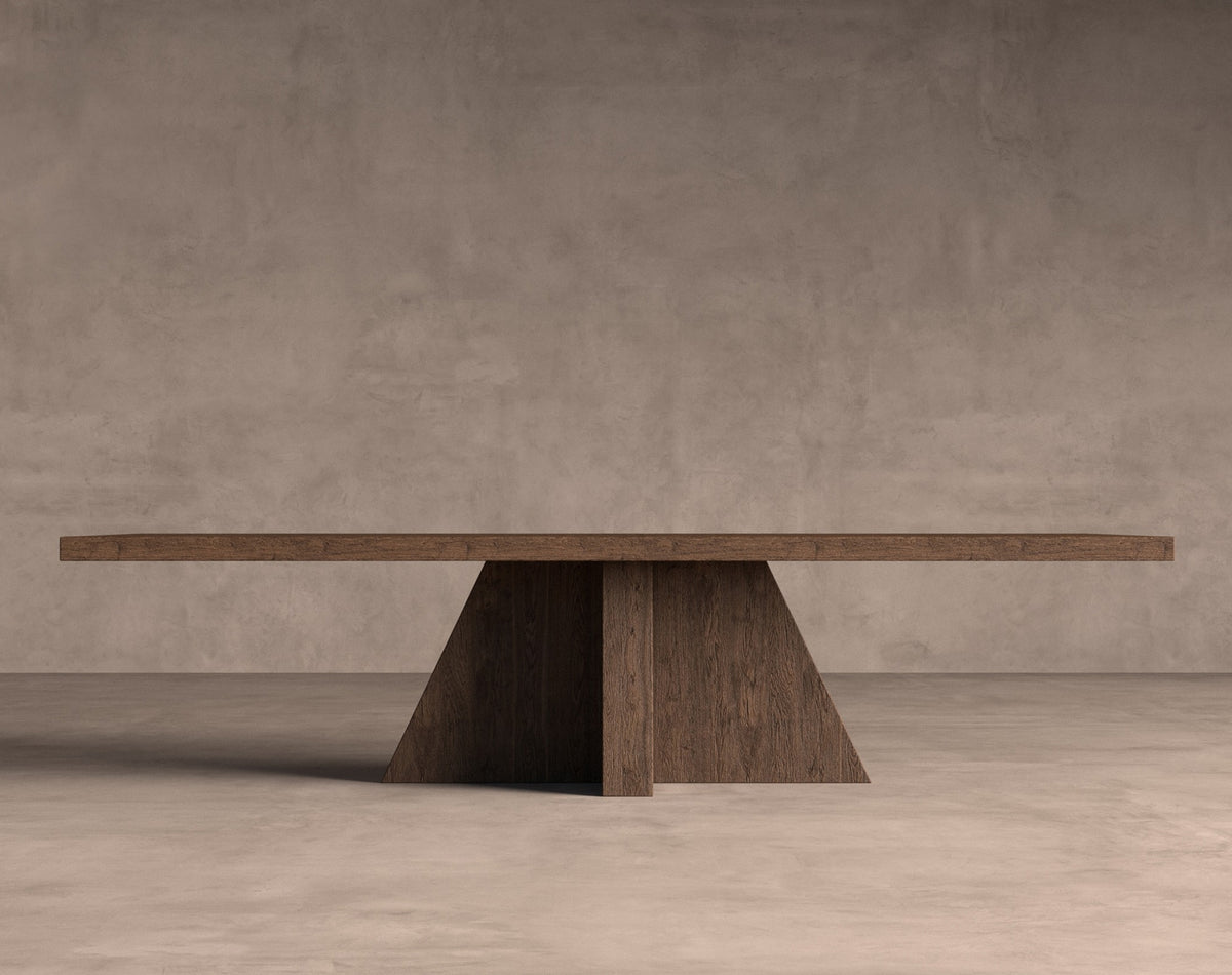 Mesa de comedor de madera de sal Lobras 260 cm