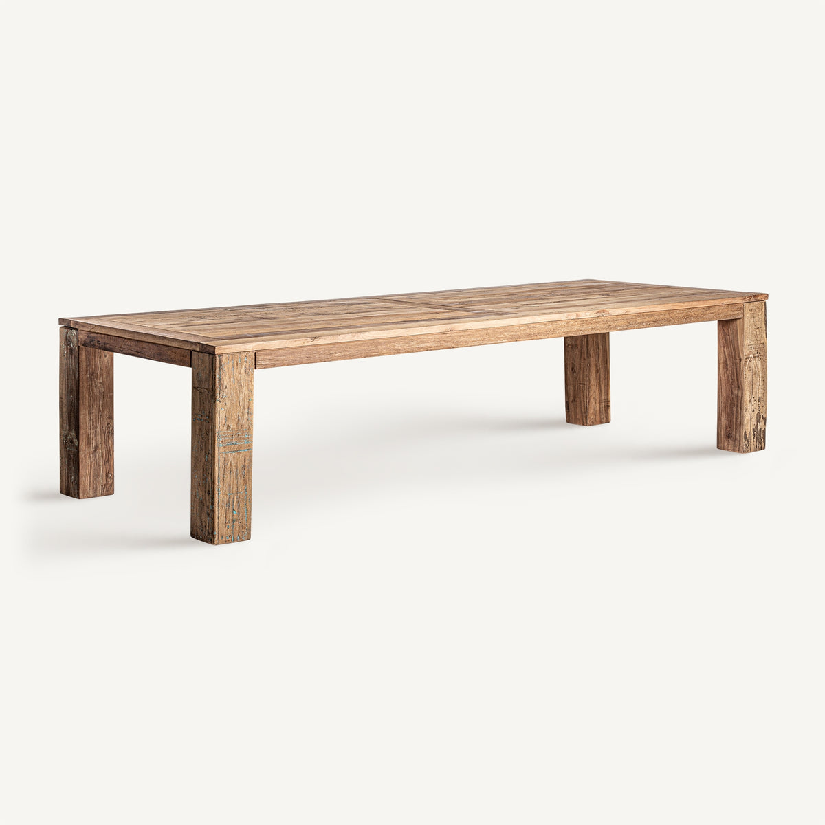 Mesa de comedor de madera recuperada Cáñar