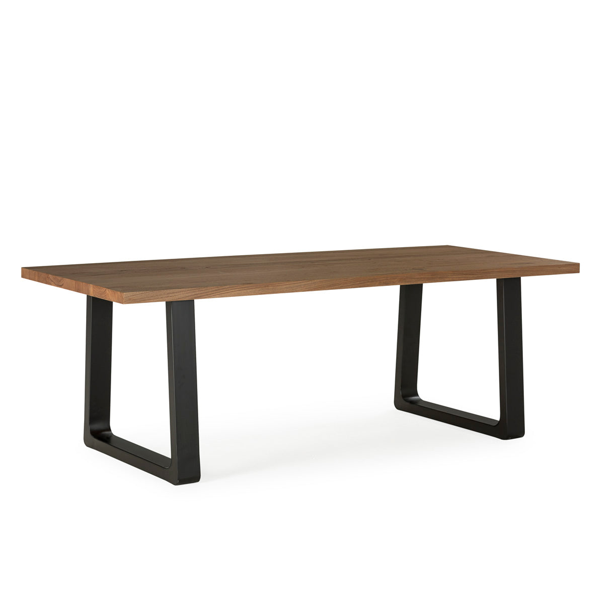 Mesa de comedor de madera y metal Giglio
