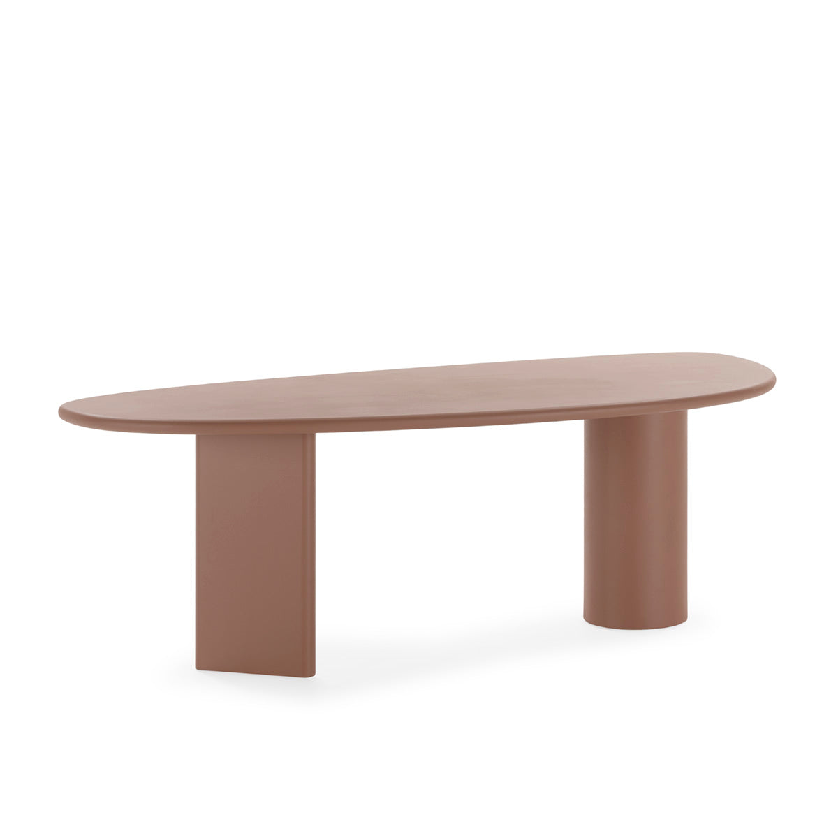 Mesa de comedor de piedra y resina Casamassima