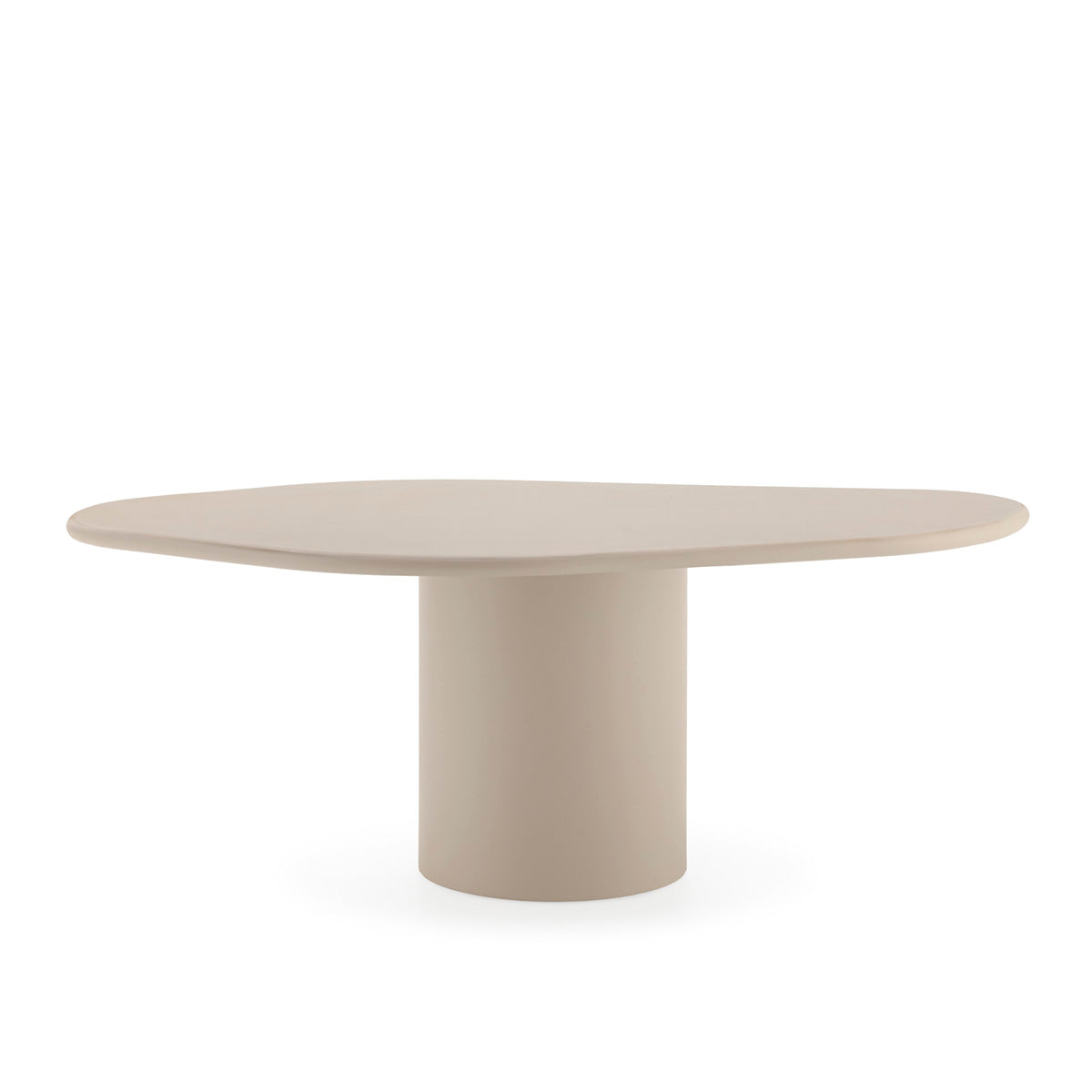 Mesa de comedor de piedra y resina Eboli