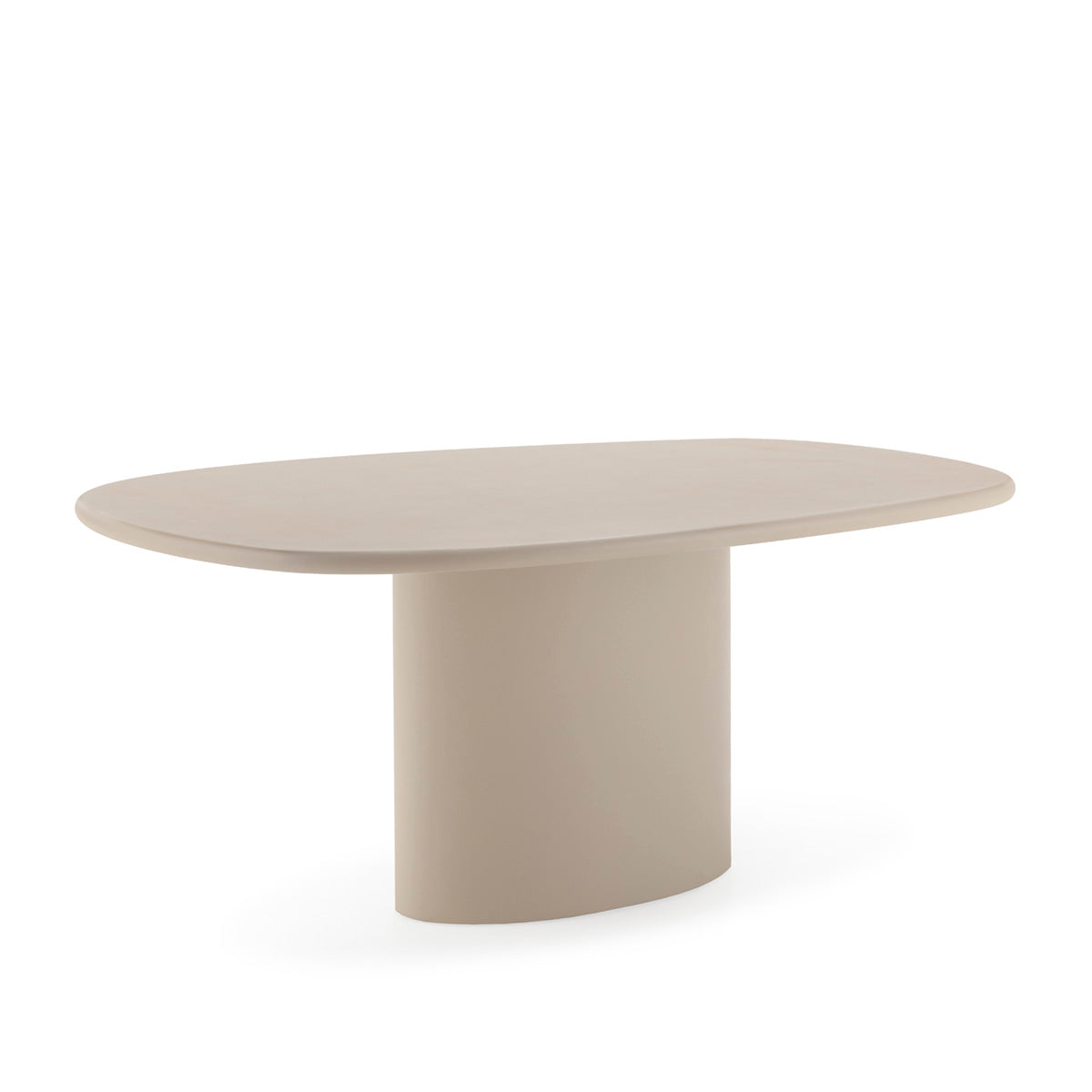 Mesa de comedor de piedra y resina Villaricca