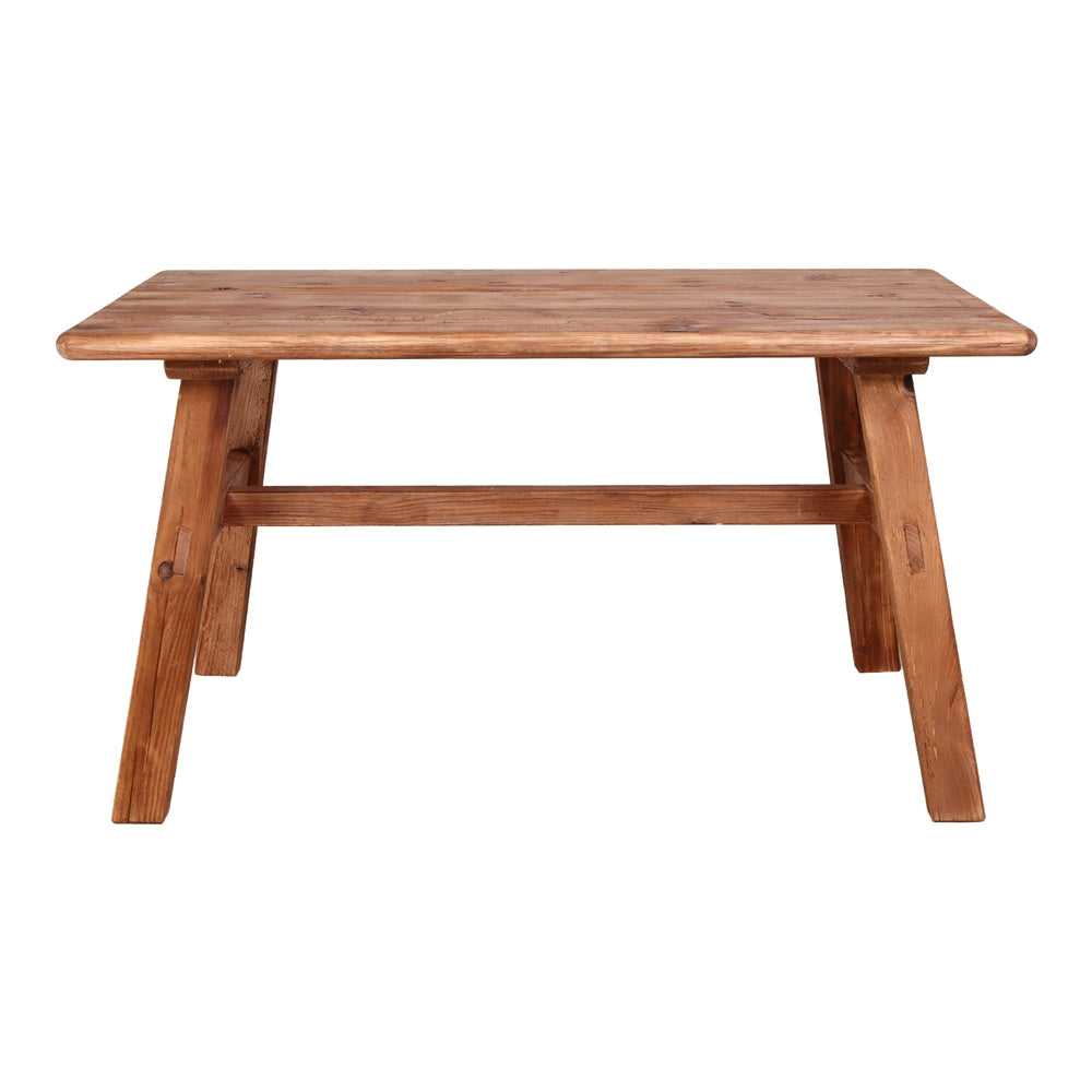 Mesa de comedor de pino reciclado Octavia