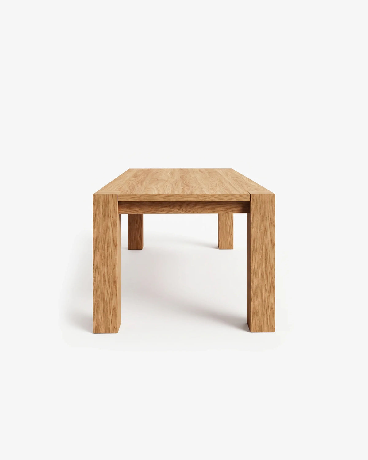 Mesa de comedor de roble Zahara