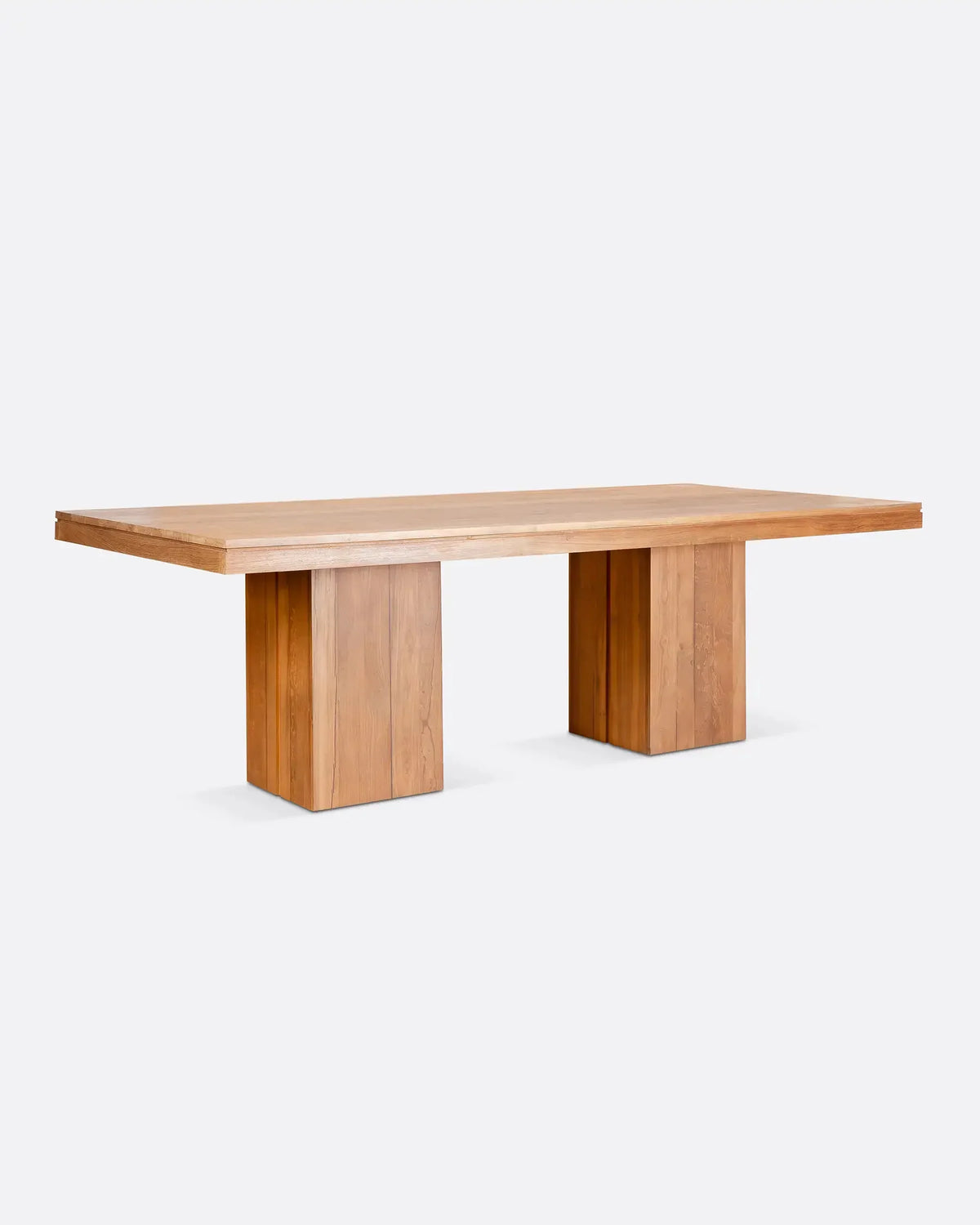 Mesa de comedor de teca reciclada Olula