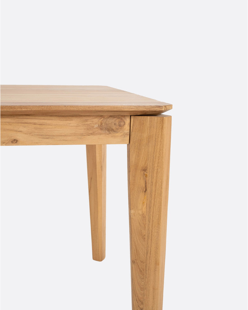 Mesa de comedor de teca reciclada Soportújar