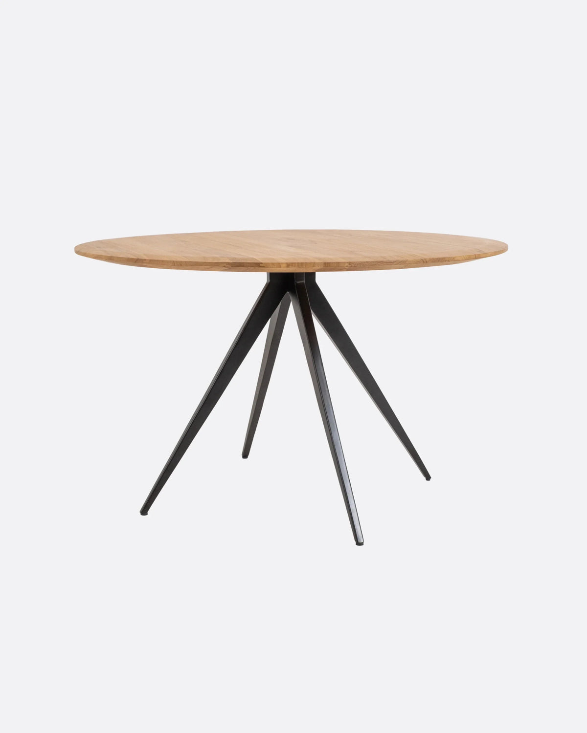 Mesa de comedor de teca reciclada y hierro Capileira