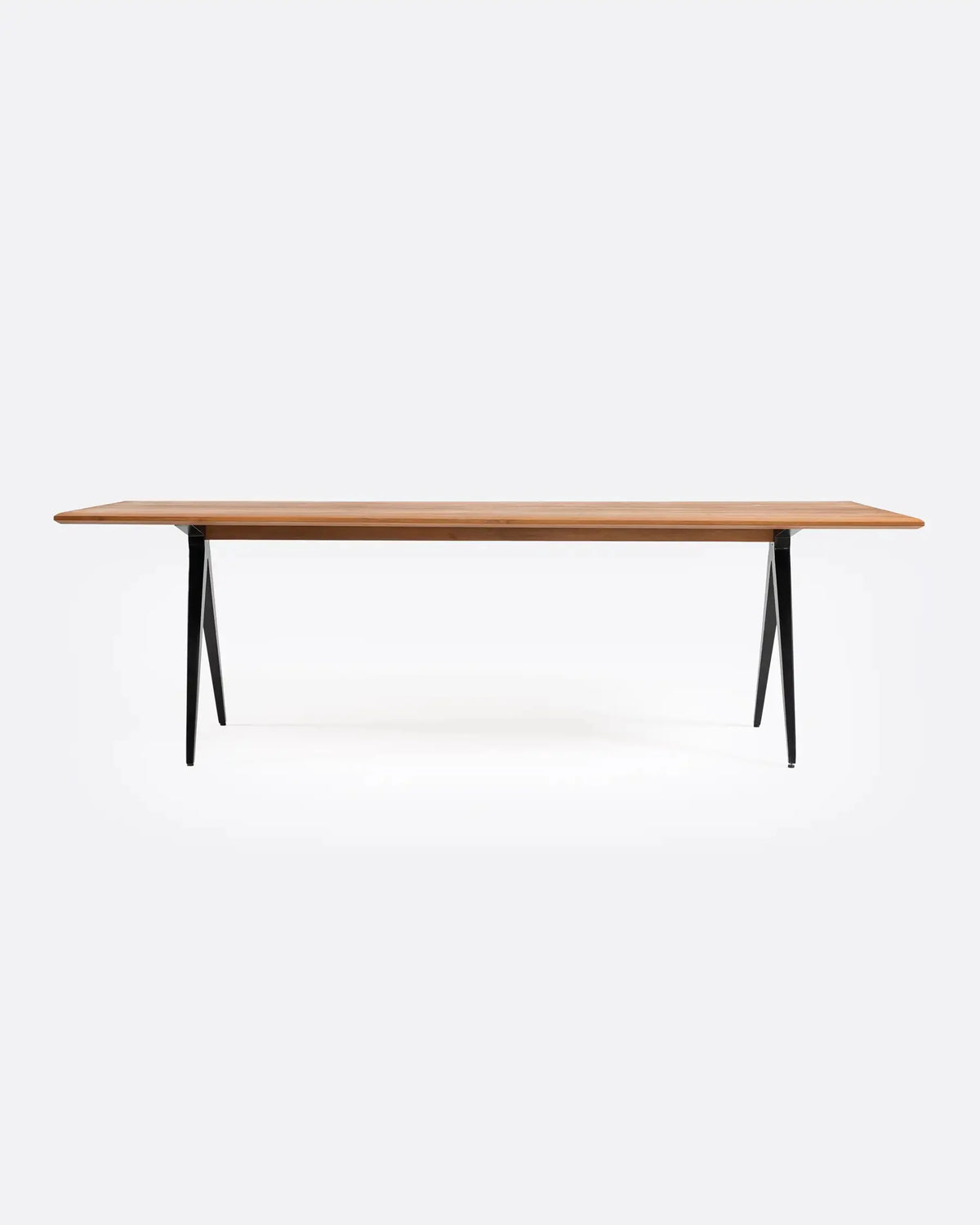 Mesa de comedor de teca reciclada y hierro Capileira