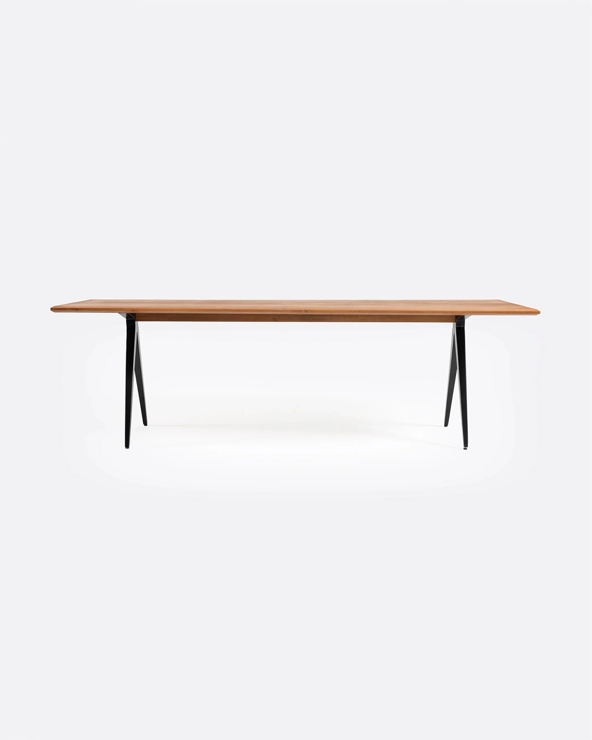 Mesa de comedor de teca reciclada y hierro Capileira