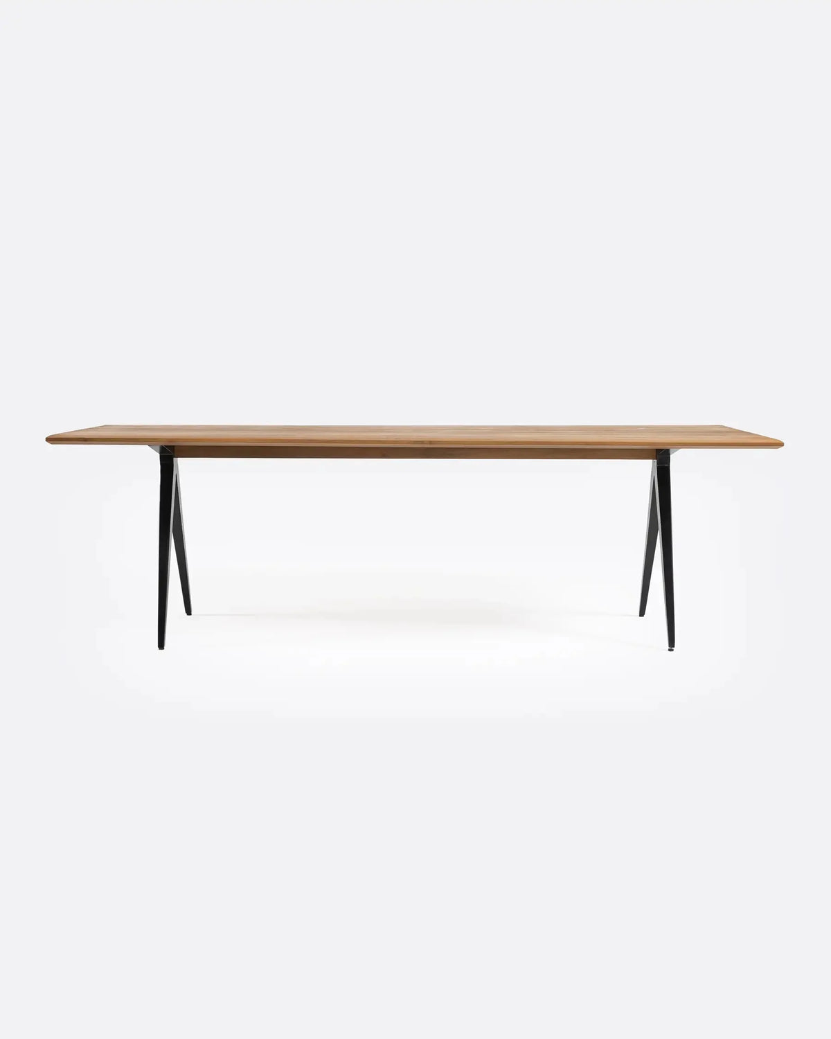 Mesa de comedor de teca reciclada y hierro Capileira