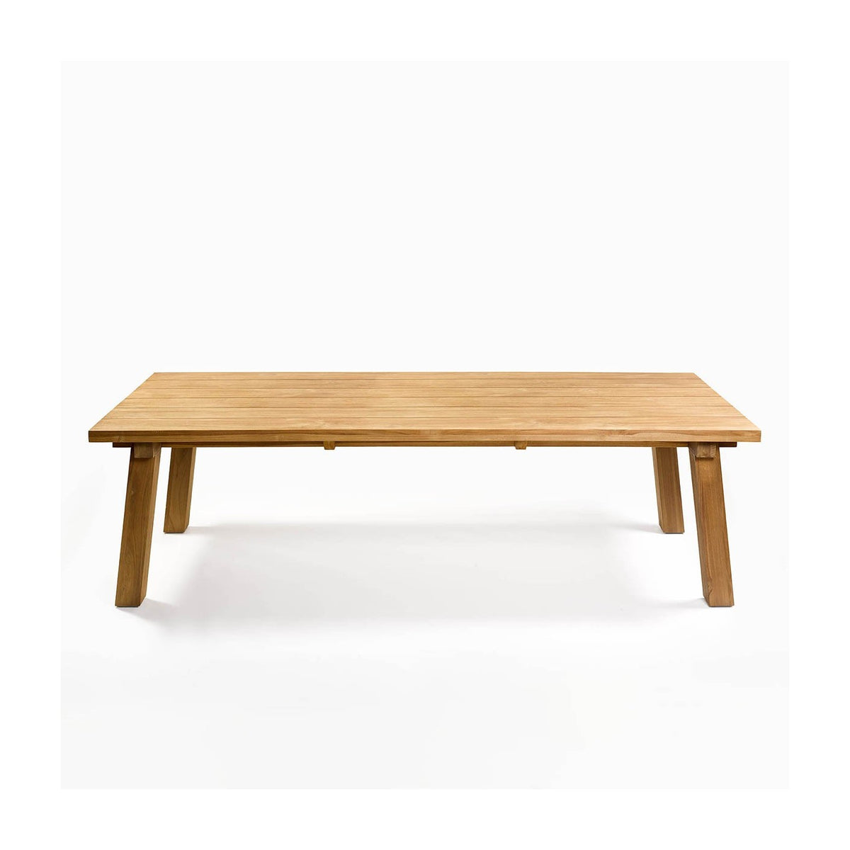 Mesa de comedor de vigas de madera Otívar