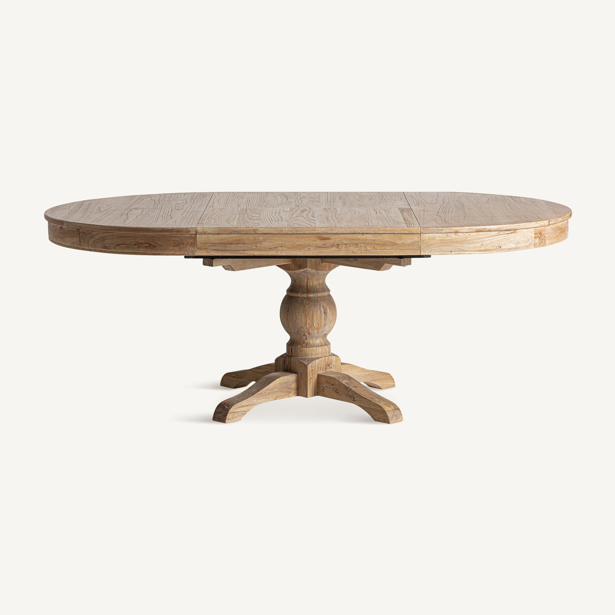 Mesa de comedor extensible de olmo reciclado Trani