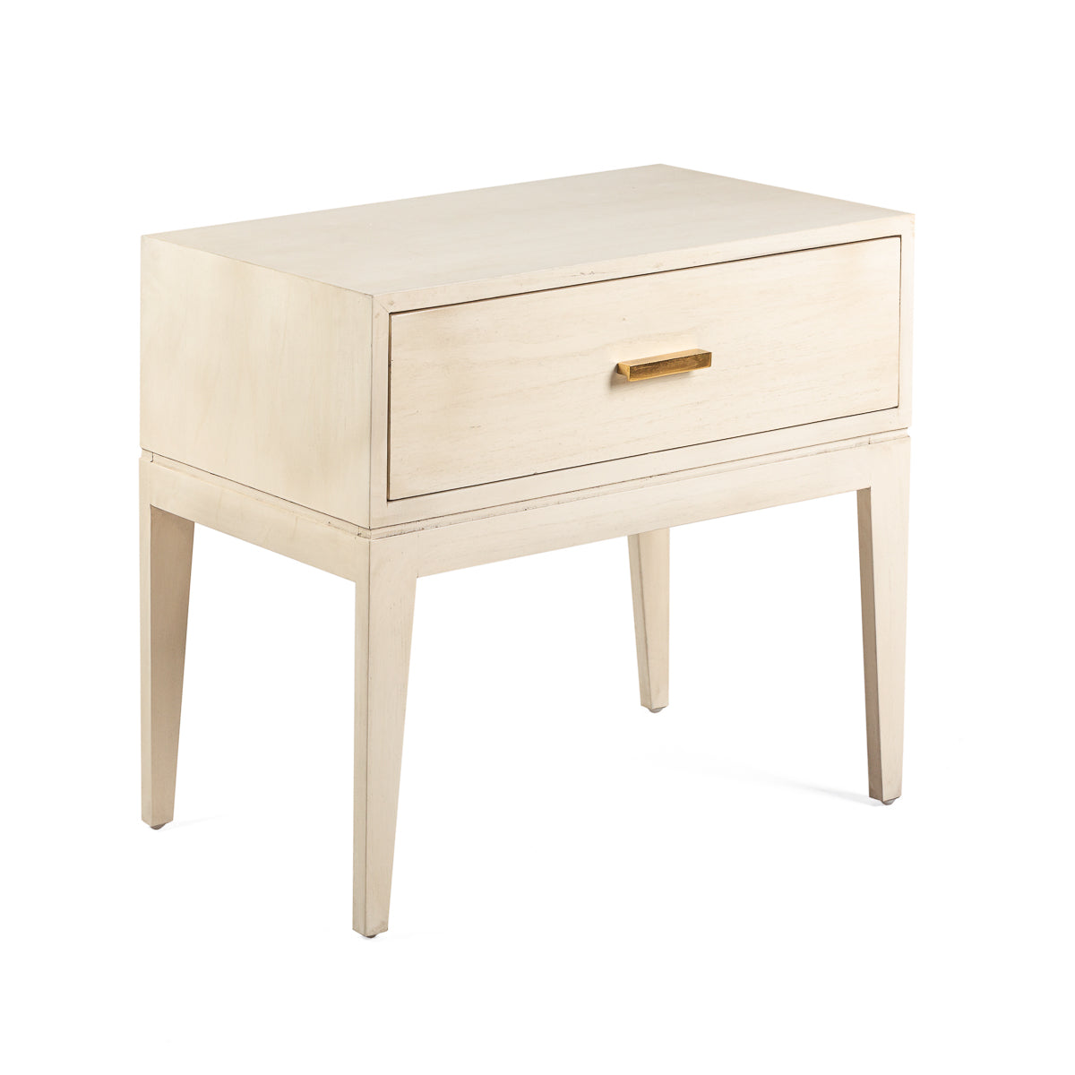 Mesita de noche de madera Almansa