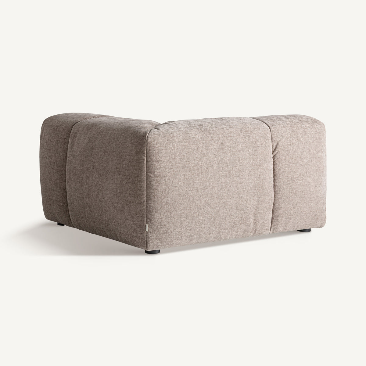 Módulo de sofá esquinero tapizado beige Korčula 115 cm