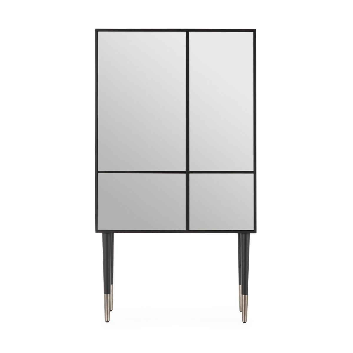 Mueble bar de DM y espejo Miramas