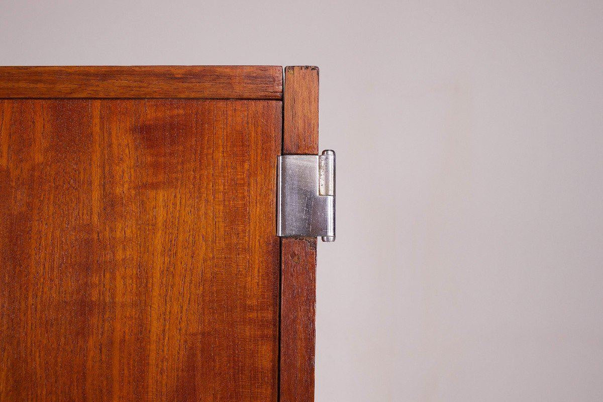 Mueble bar secreter vintage 1293 de Pierre Guariche para Meurop