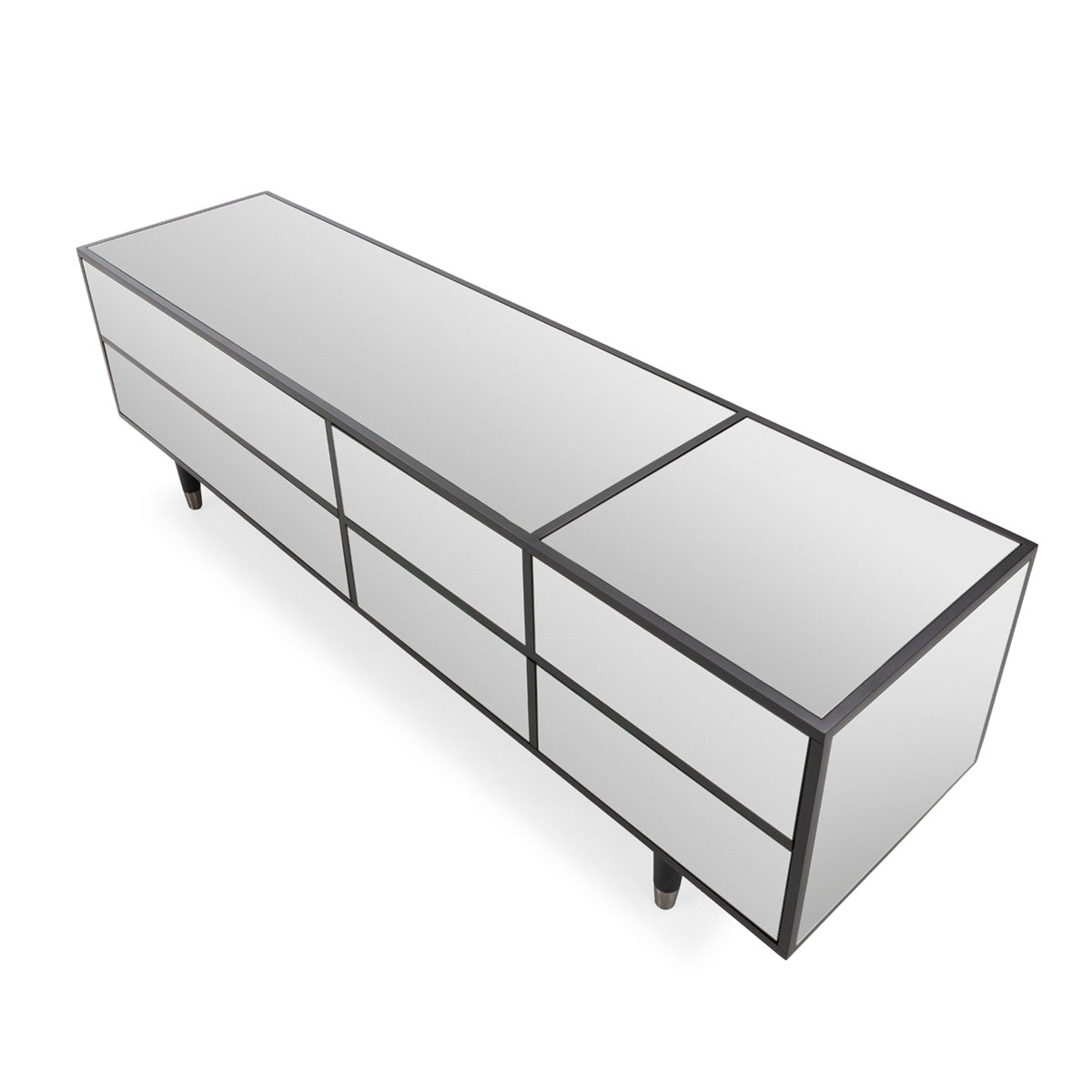 Mueble de TV de DM y espejo Eppan