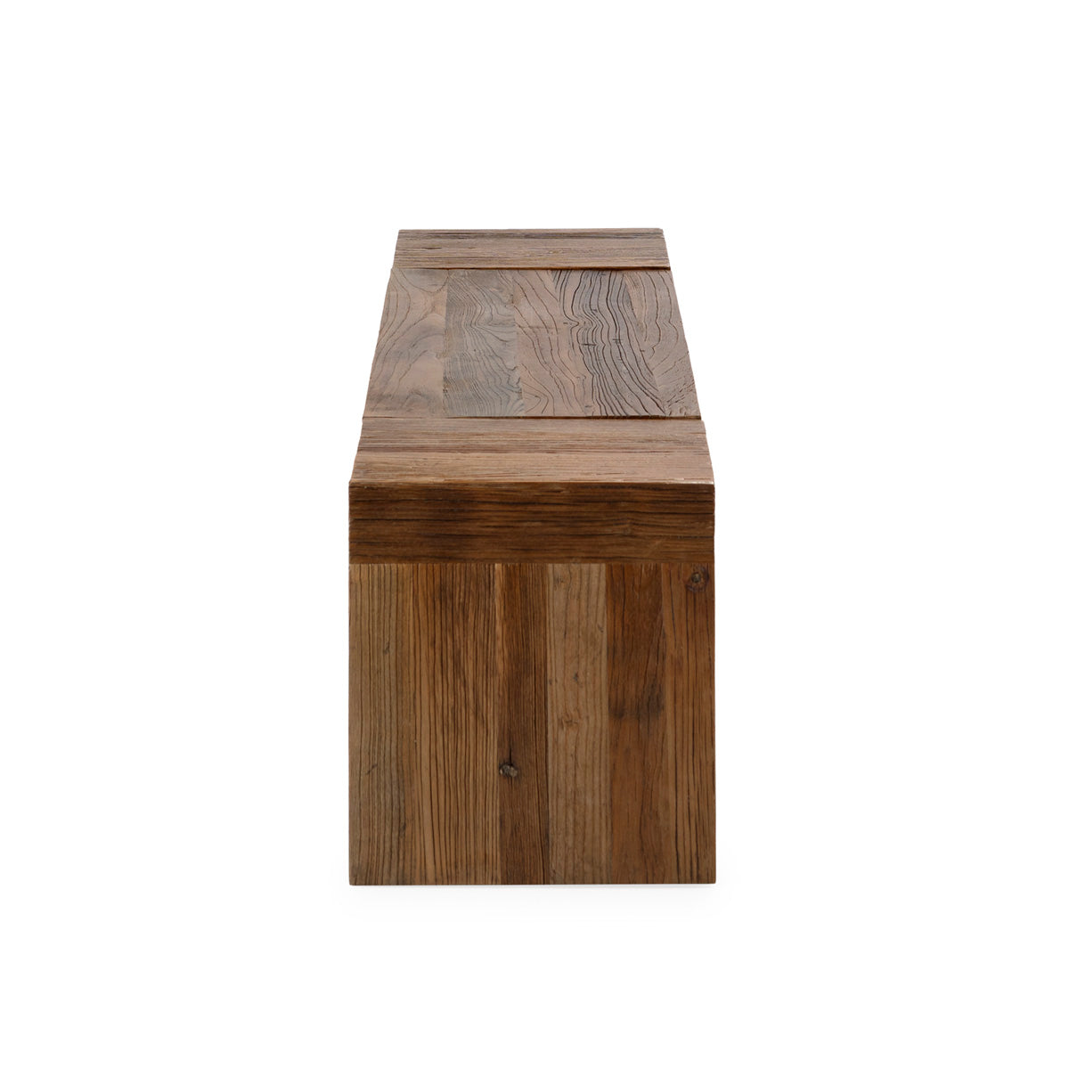 Mueble de TV de madera de olmo recuperado Benicàssim